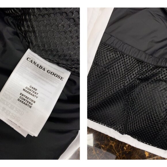 Canada Goose Expedition white Unisex Hooded Parka - Picture 7 of 7